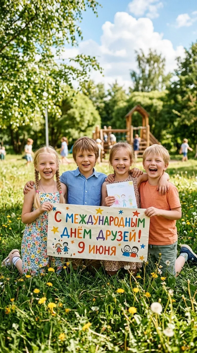 Дружба — это маленькое чудо! 👫

9 июня — Международный день друзей. Хороший повод поговорить с деть