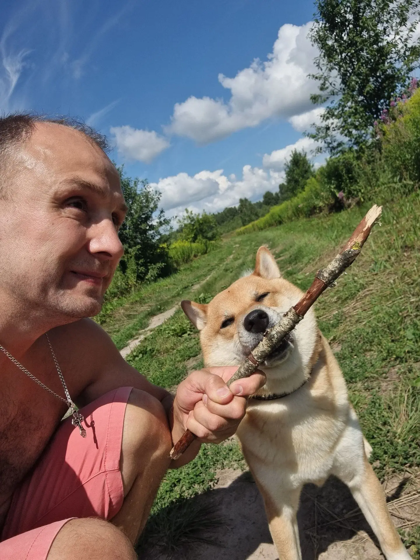 Хорошо в деревне🐶⛱🏡