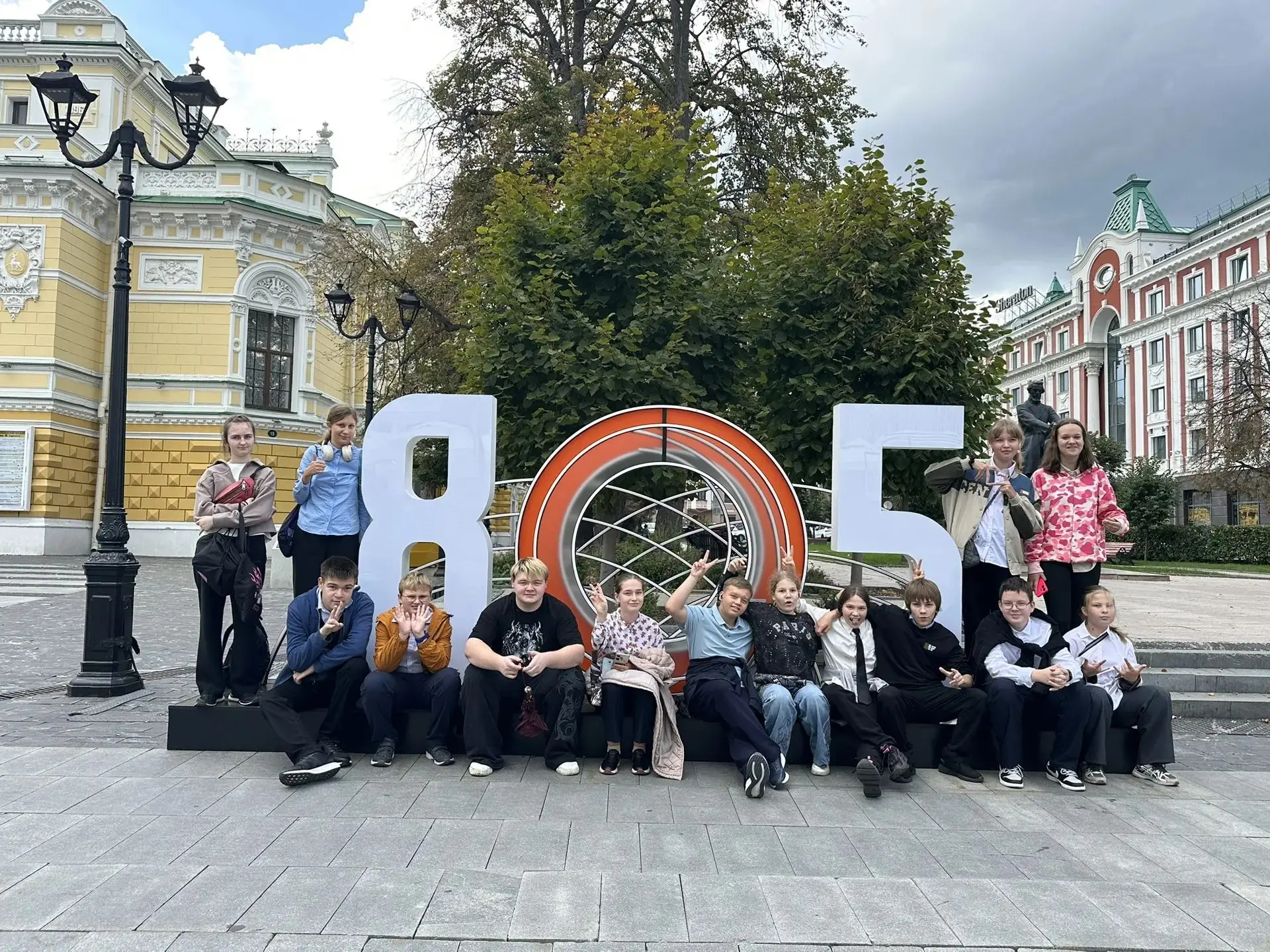 🏰6-е и 7-е классы побывали в Нижегородском кремле.