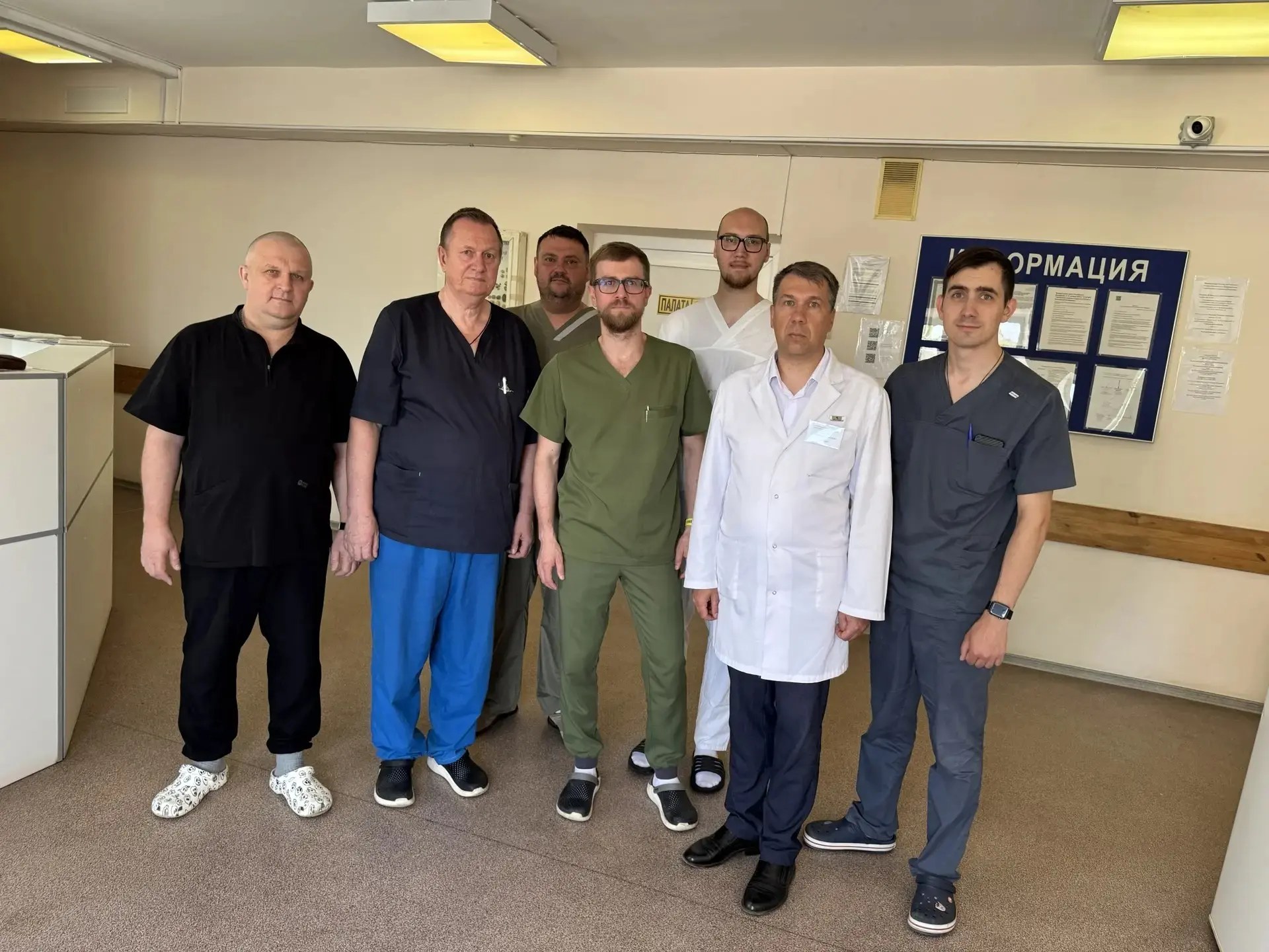🏥В Ростовской ЦРБ состоялась рабочая встреча ГВС МЗ по хирургии  Чулкова Егора Евгеньевича и нашего