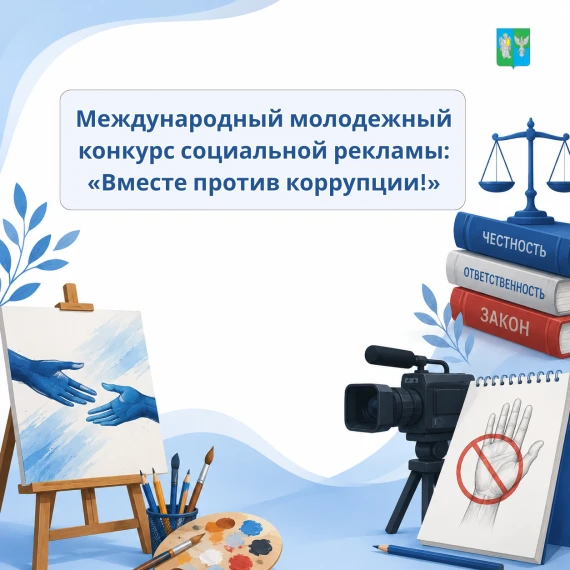 Международный молодежный конкурс социальной антикоррупционной рекламы «Вместе против ко...