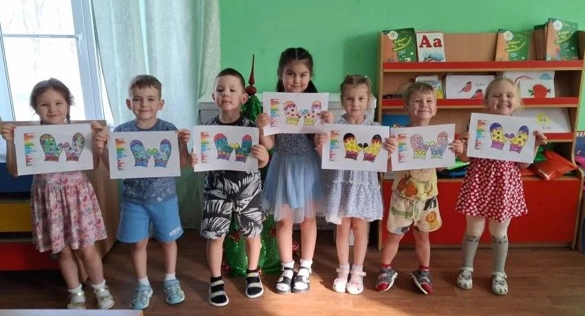 ☺ В кружке по дополнительному образованию «Акварелька» прошло увлекательное занятие по ...