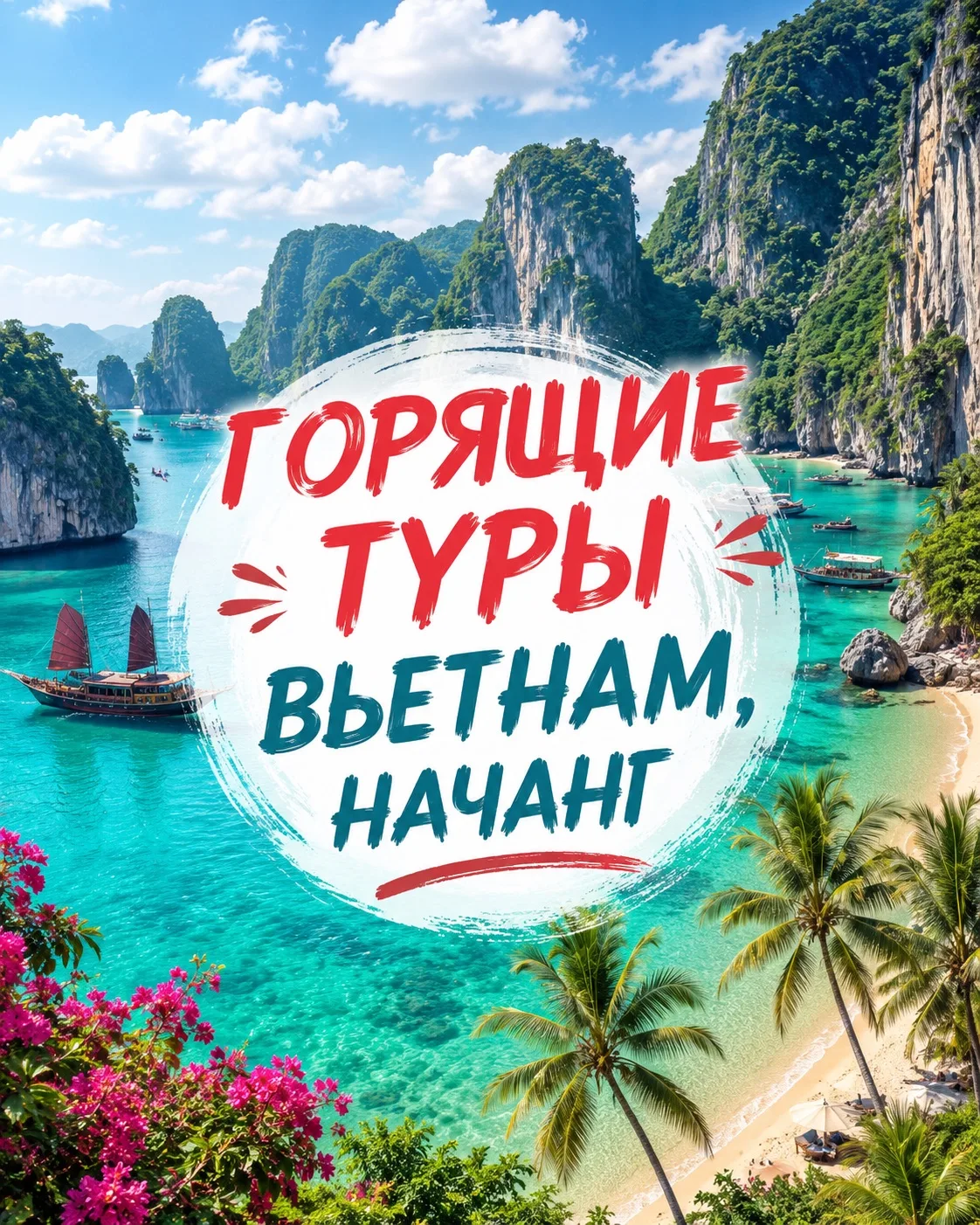 Ловите подборку горящий туров во Вьетнам, Начанг уже на июнь 💣👇🏼