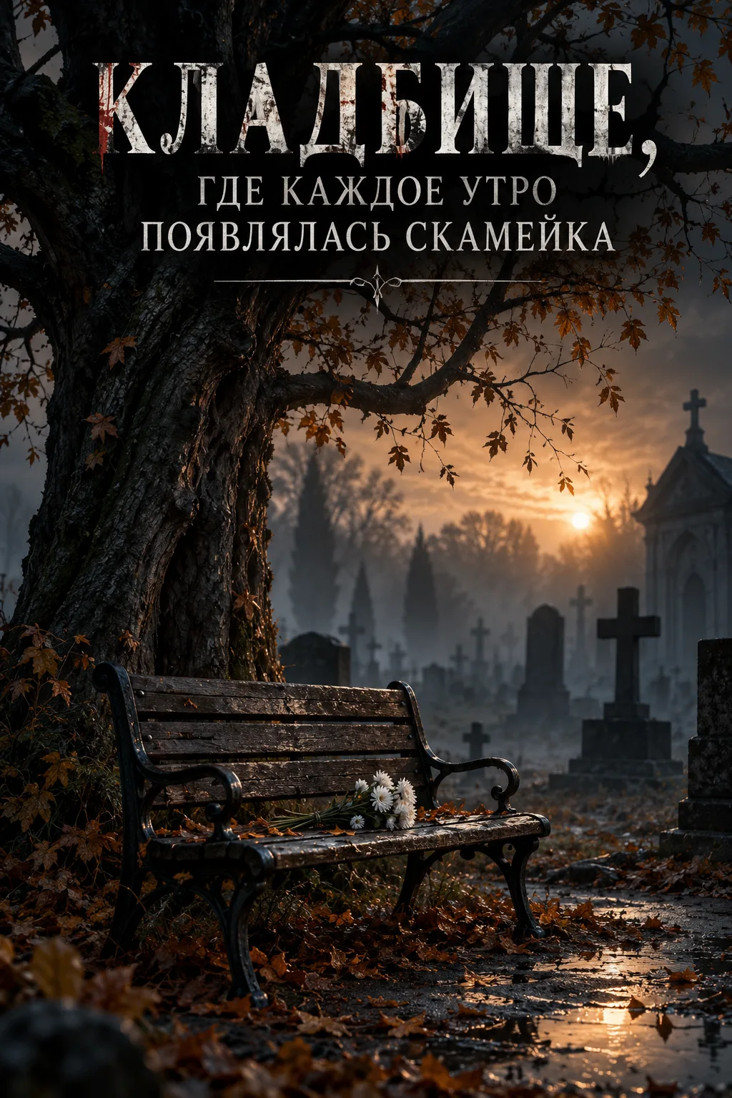 КЛАДБИЩЕ, ГДЕ КАЖДОЕ УТРО ПОЯВЛЯЛАСЬ СКАМЕЙКА