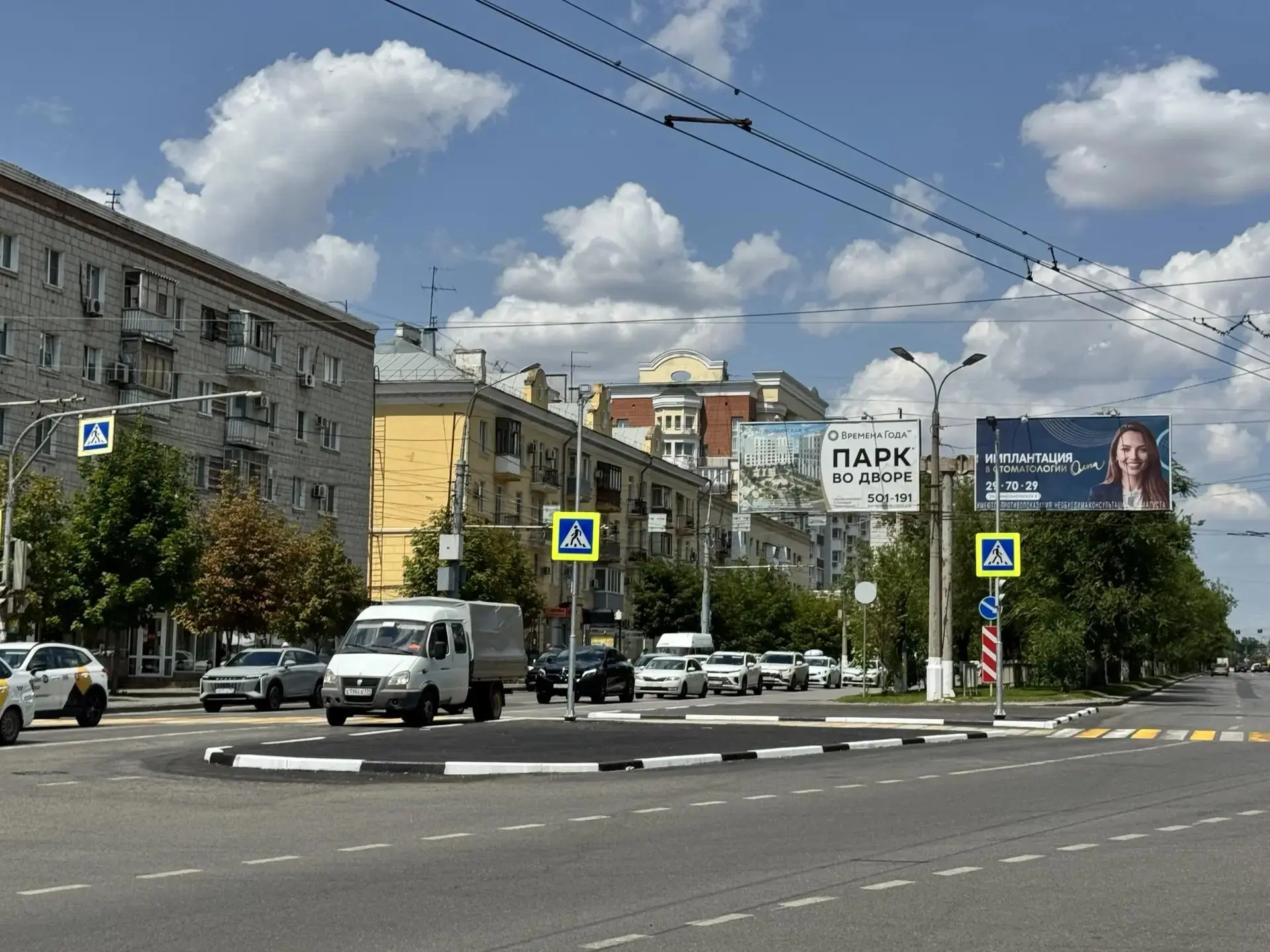 В центре Волгограда запланировали реконструкцию дороги на Новороссийской