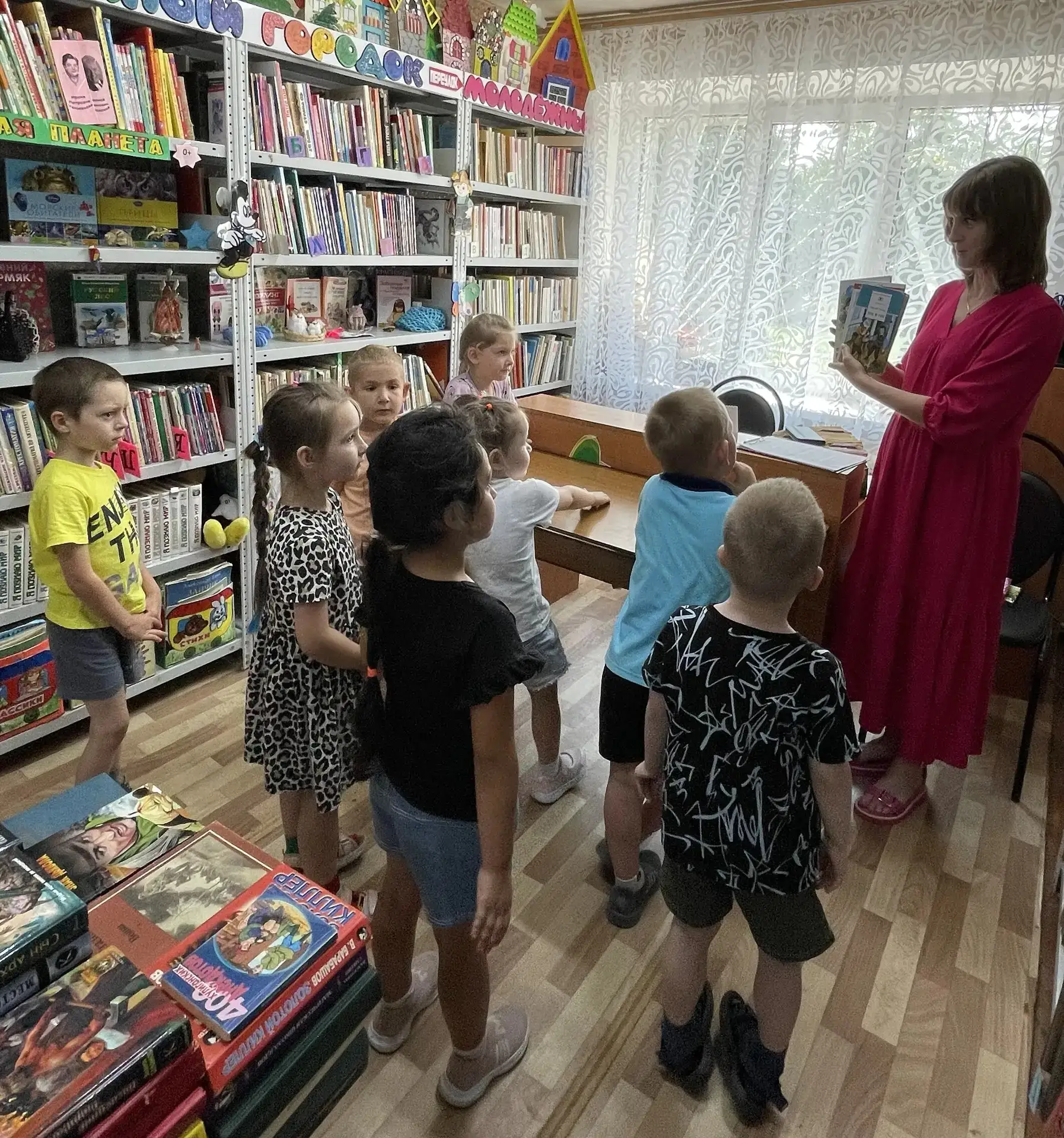 📚7 августа наши дошколята посетили библиотеку. Юных гостей ждала увлекательная экскурс...