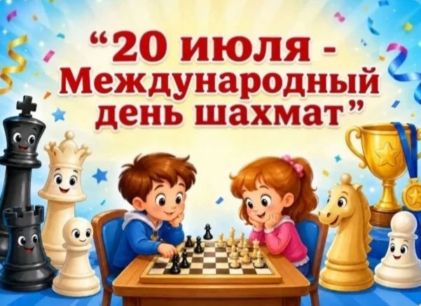 Празднуем день  шахмат!♟️