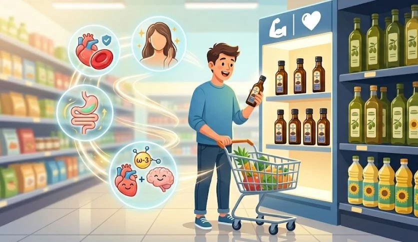 Незаслуженно забытый продукт: почему вам нужно льняное масло

Когда мы выбираем растительное масло в