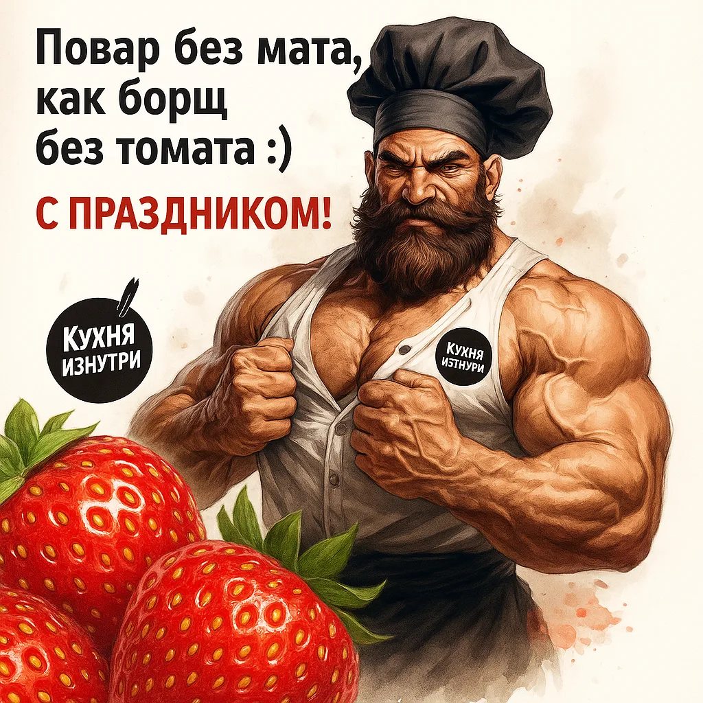 💥 **С Днём повара, друзья!** 👨‍🍳