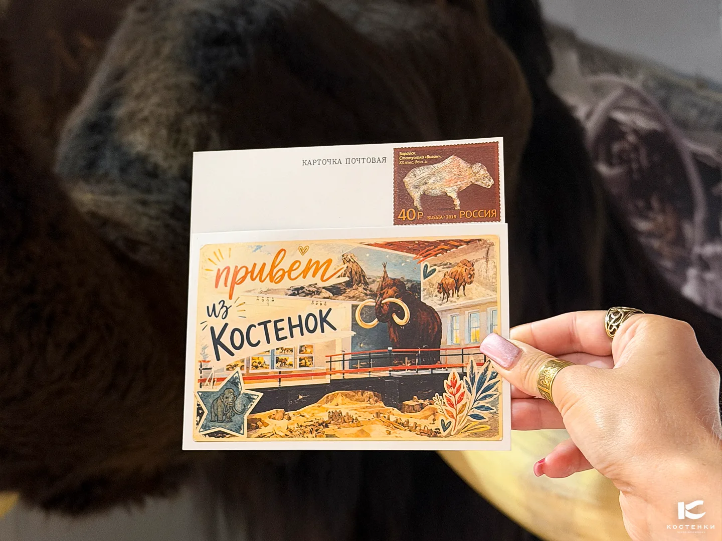 💌 Открытки из Костенок