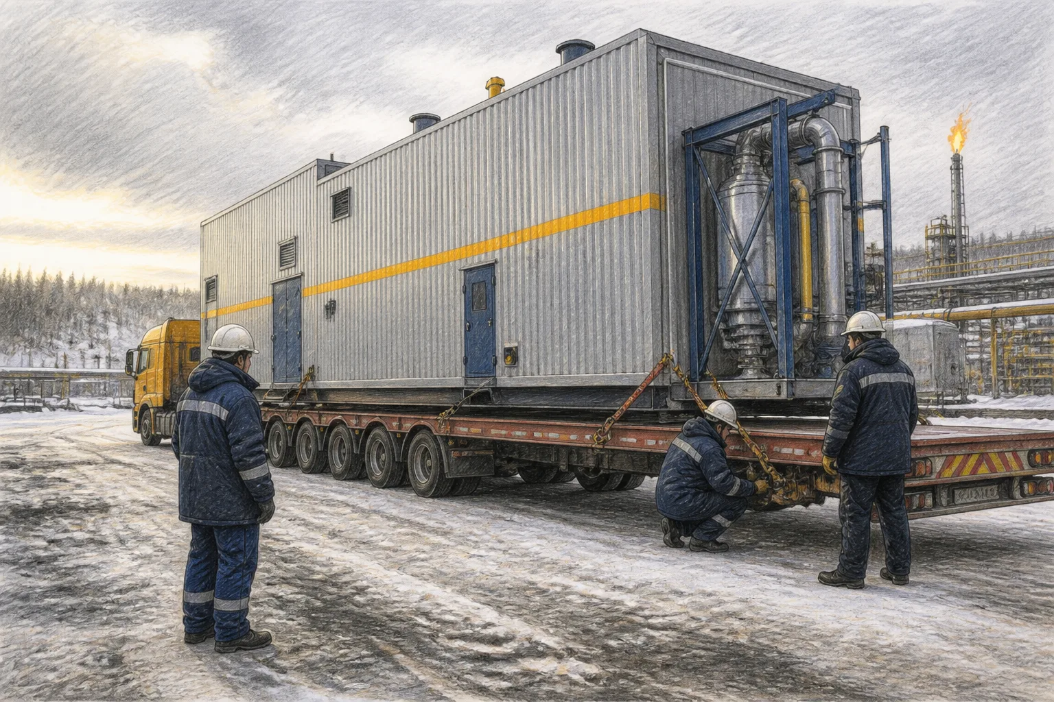 🛢 «Транснефть – Дружба» выпустила 6-МВт БМК для объекта в Югре