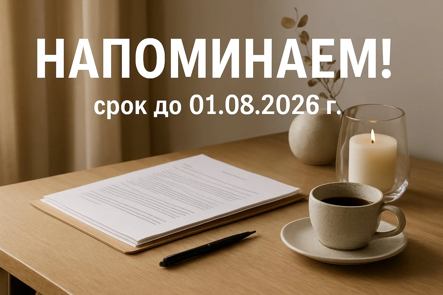🗓 Осталась ровно неделя!

⚠️ Хочу напомнить – 1 августа заканчивается срок подачи заявления о финан