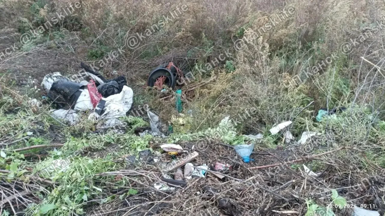 На дачах в районе Мелькомбината снова появляется мусор