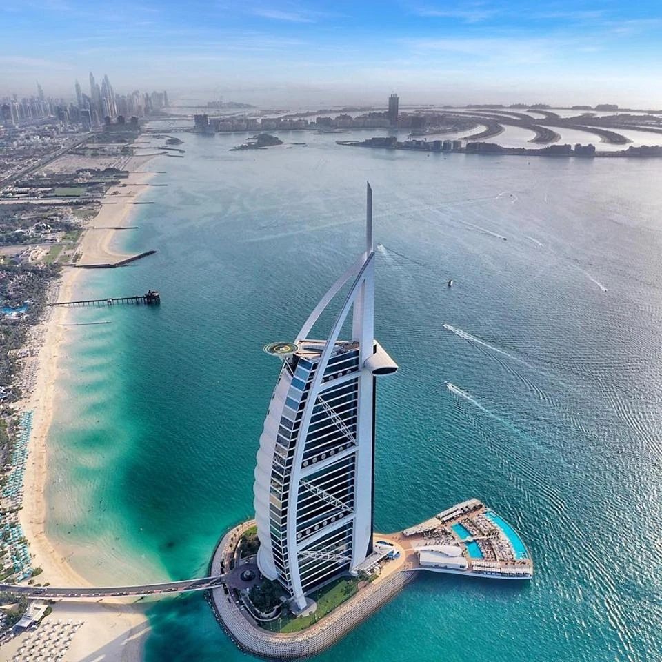 🌎 Burj Al Arab, Дубай, ОАЭ, 1999