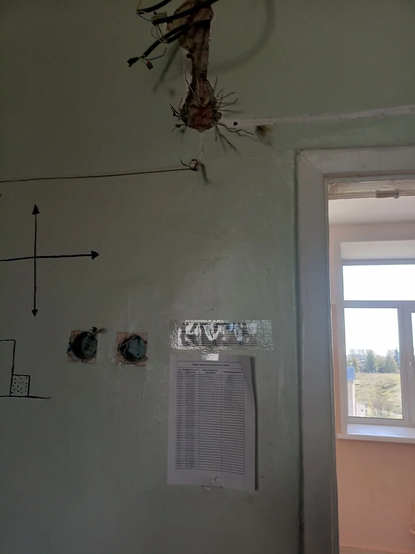 Блок А, с 29 июля кровля была открыта. Все помещения были с затеканием. К работе не при...