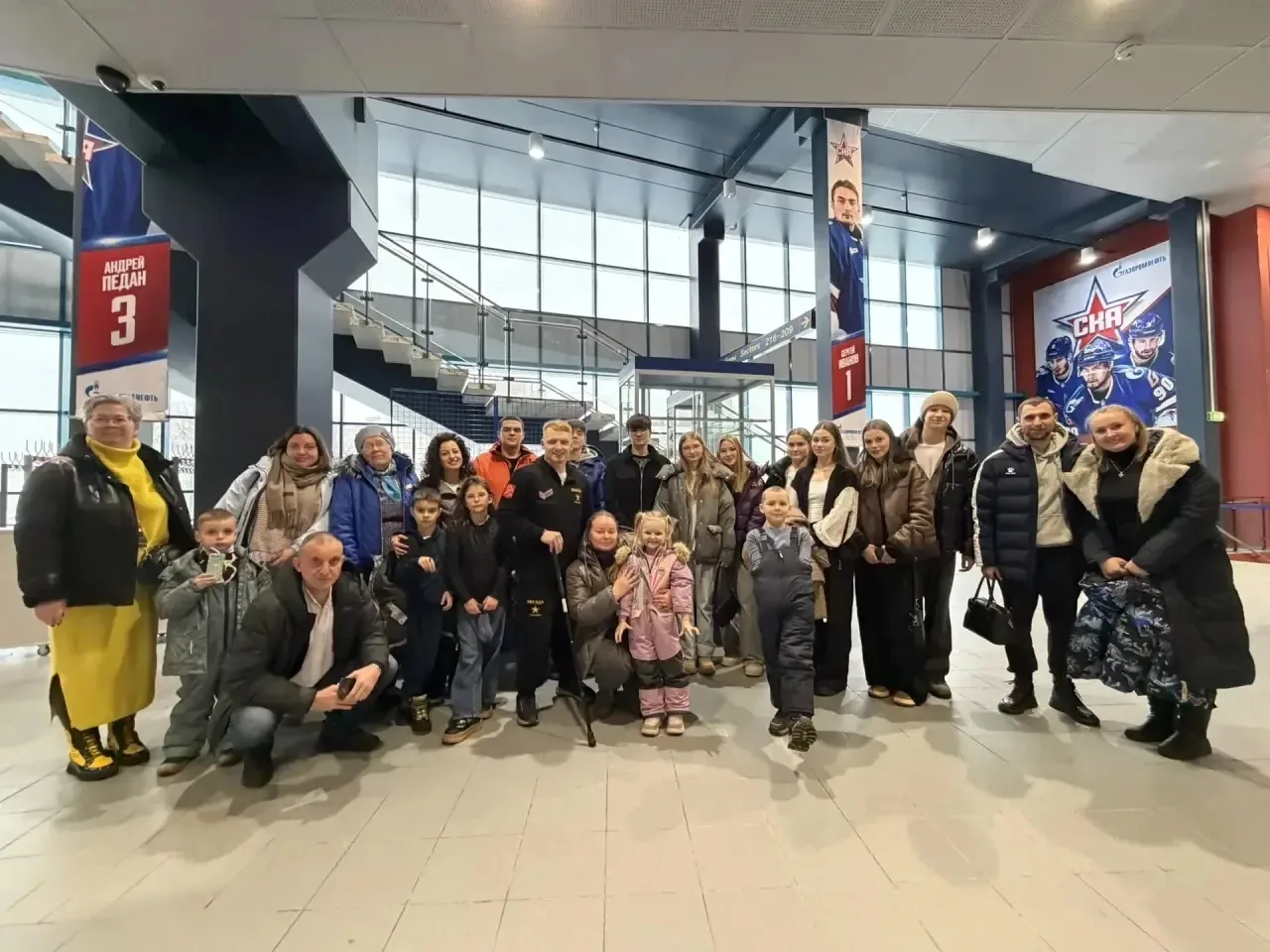 🏆 Больше чем матч  22 февраля 2026 года в Санкт-Петербурге состоялся товарищеский хоккейный матч «Пу