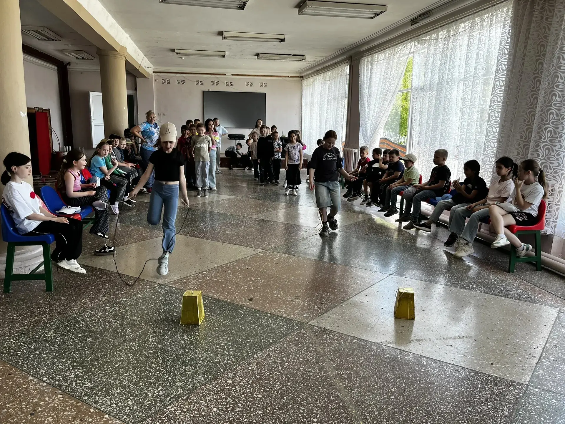 🏃‍♂️Энергия, азарт и настоящий командный дух захватили наш школьный лагерь!