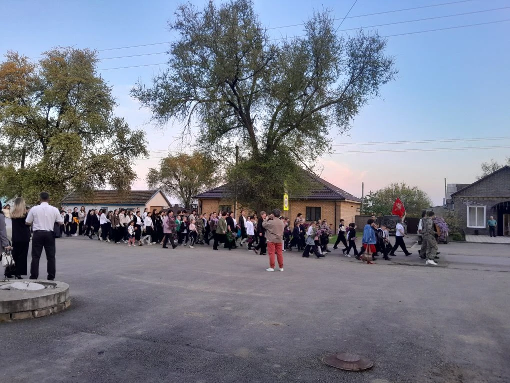 🎗8 мая в селе Спасское прошло патриотическое мероприятие «Героическая поверка», приуро...