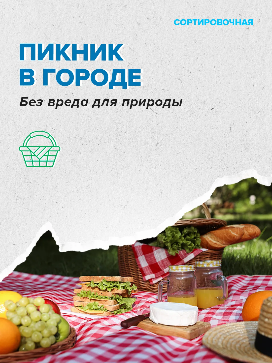 🍢 В пяти парках Москвы уже можно забронировать места для пикника  ⬆️ Как провести время на природных
