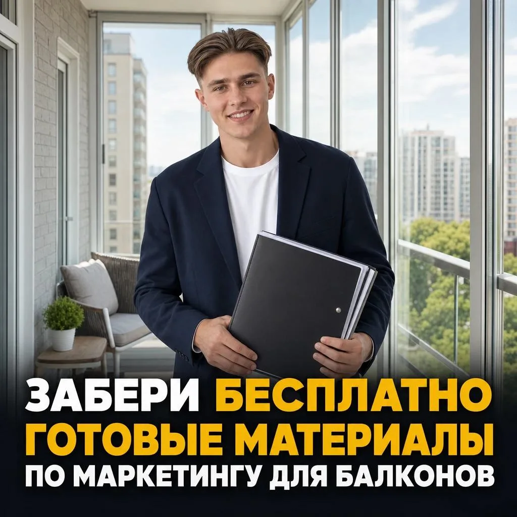 Привет! Меня зовут Владислав, я помогаю компаниям по остеклению и отделке балконов полу...