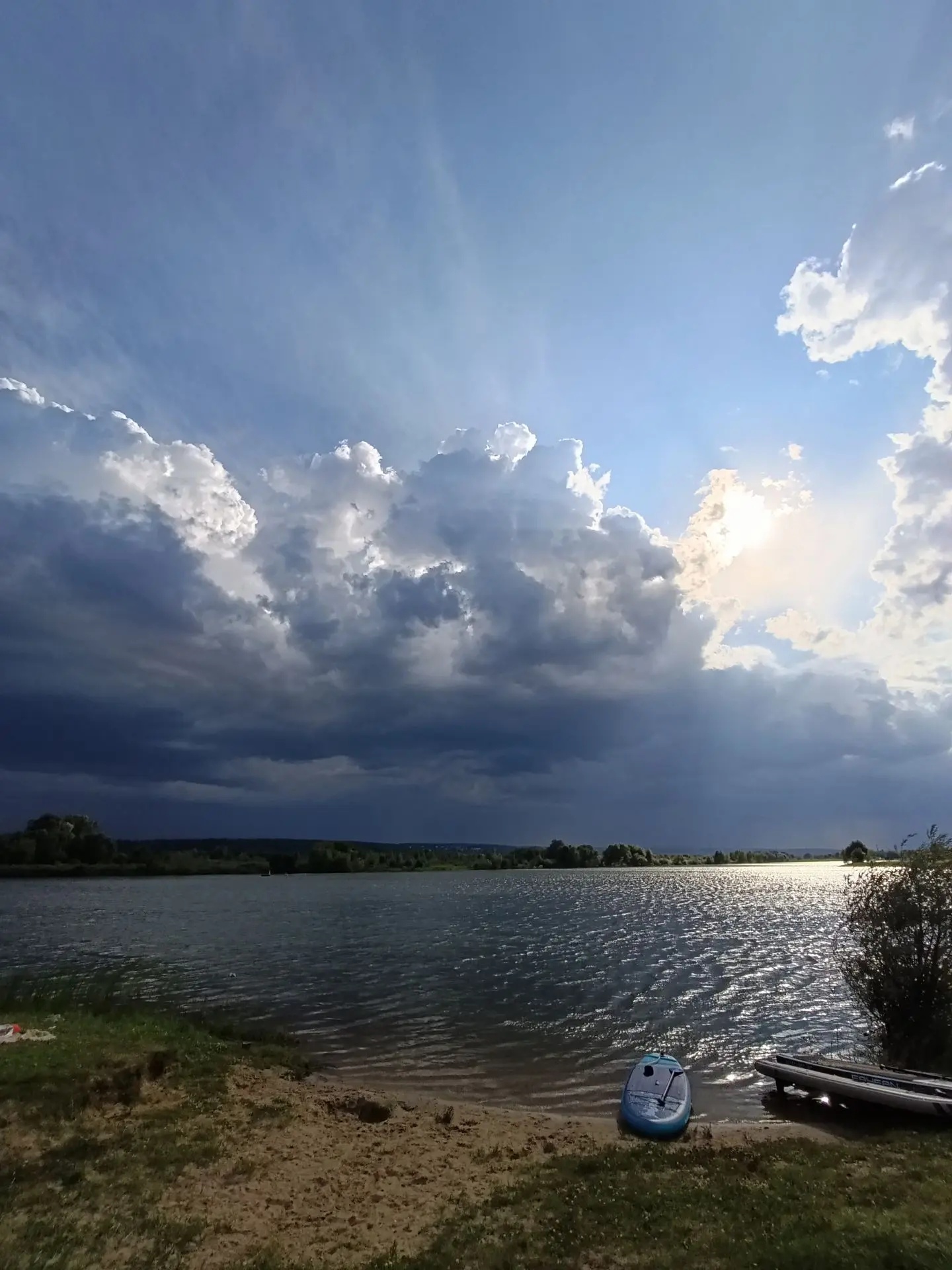 Сглазила, и нас накрыло🙈Зато красиво то как!