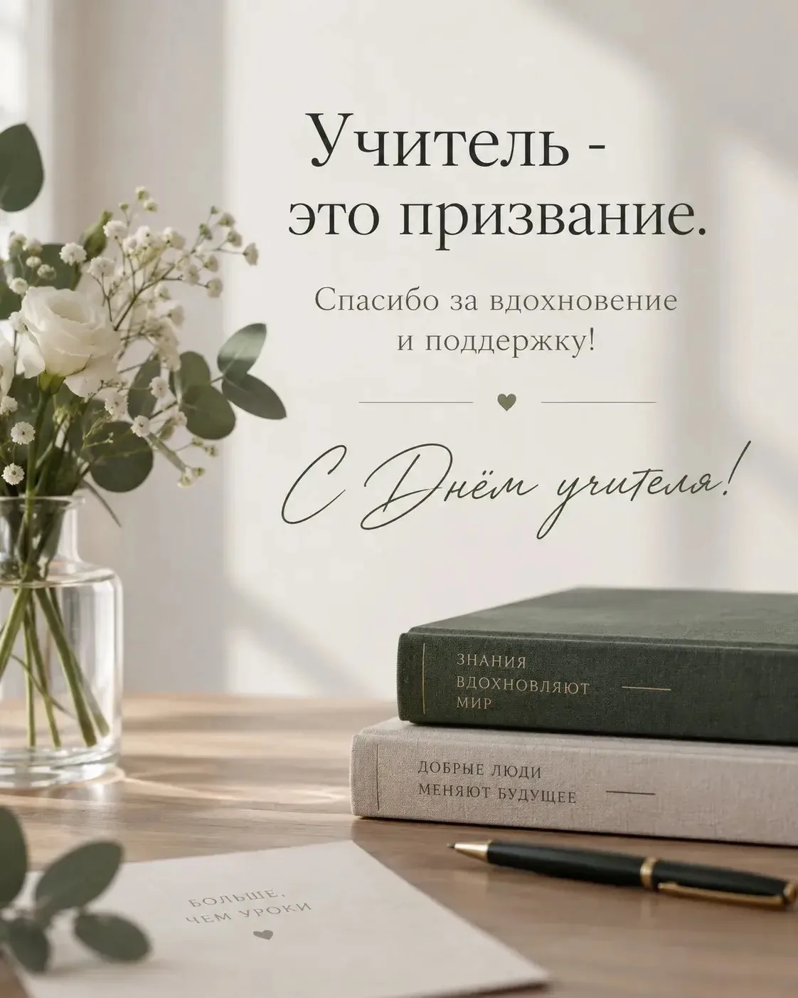 🍂 Поздравляю всех учителей с праздником!