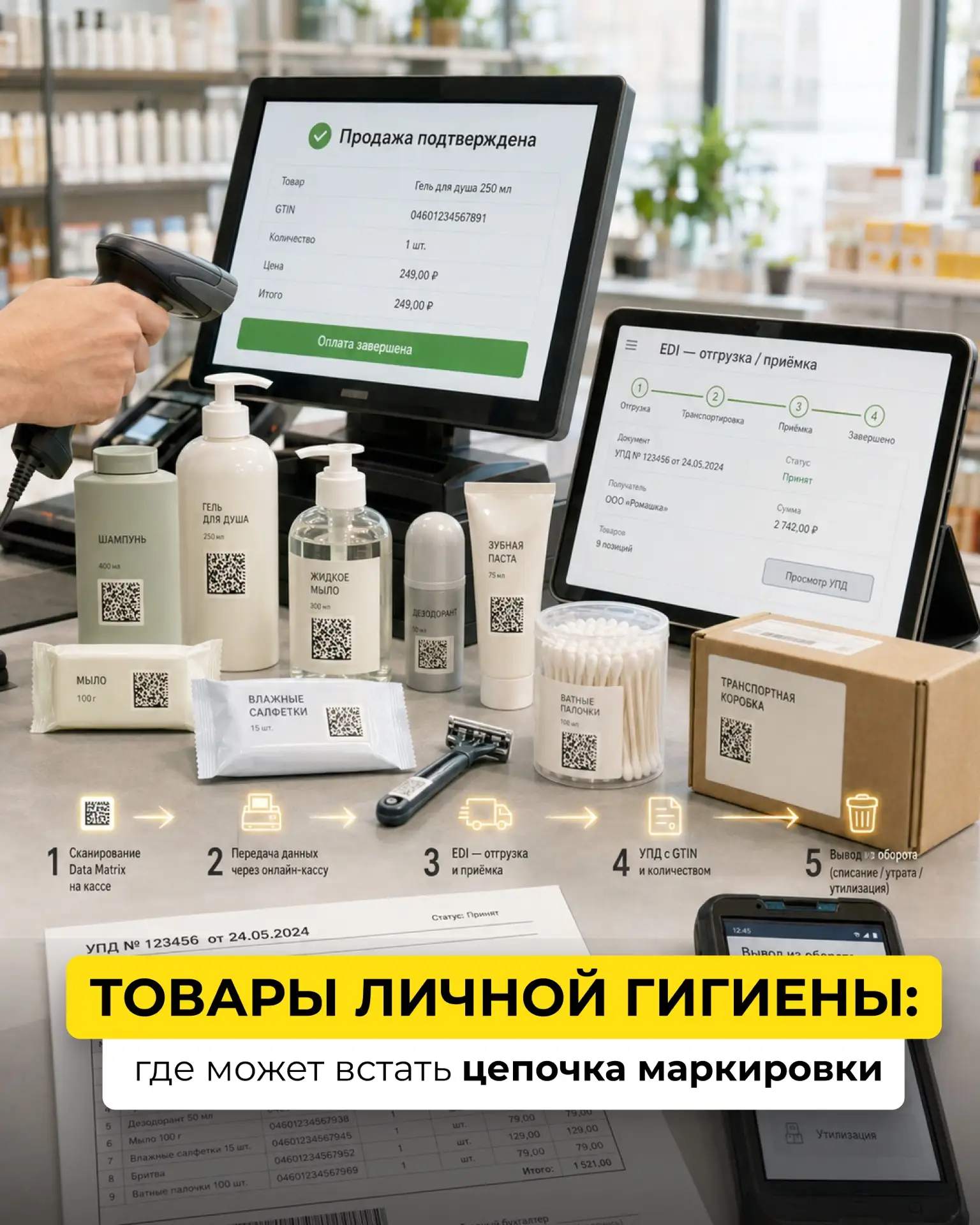 Тянем-потянем…а до изменений по товарам личной гигиены остался 1 день🫣