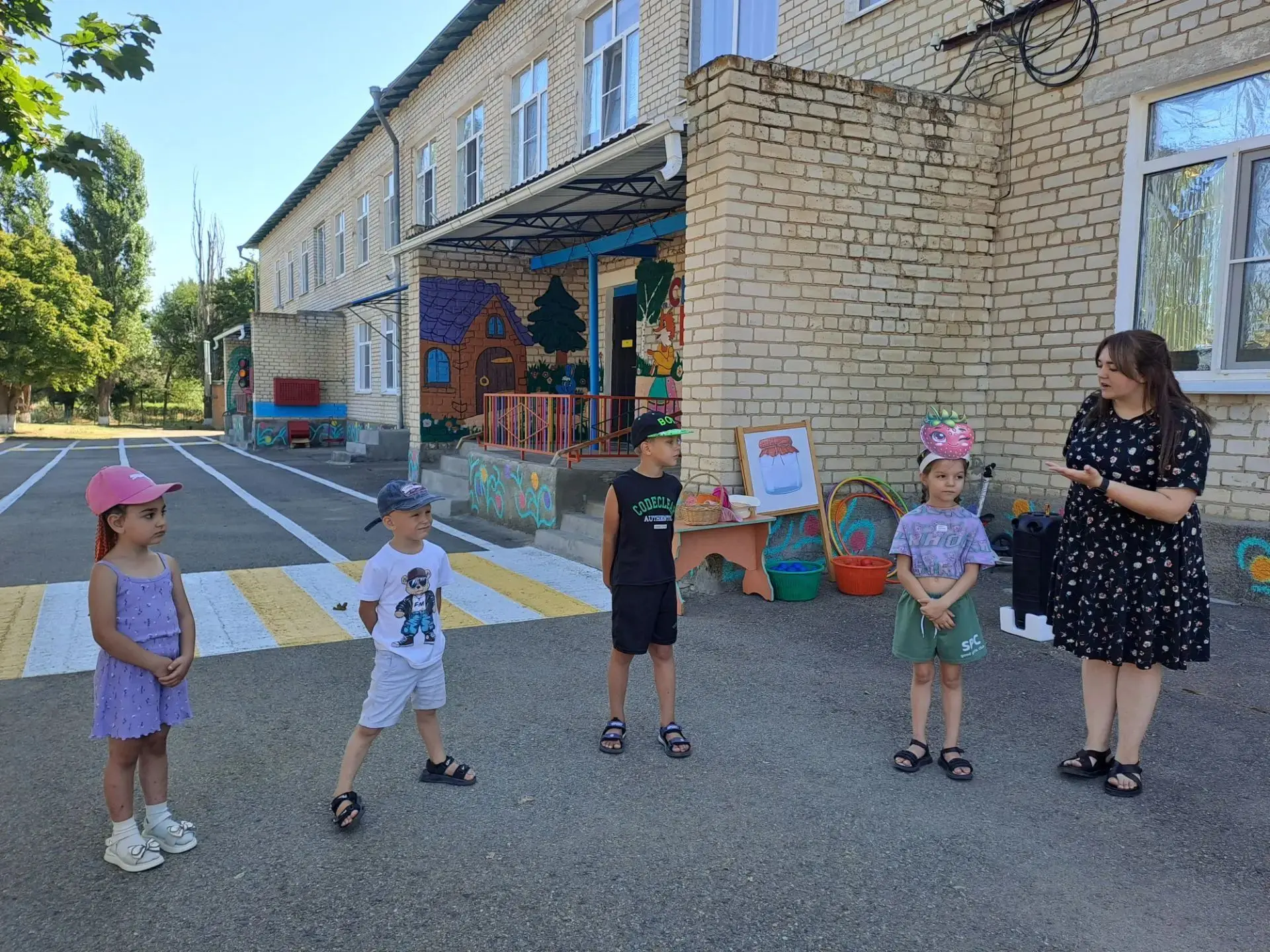 В группе "Солнышко" 🌞 прошло развлечение "Ягодное настроение" 🍓