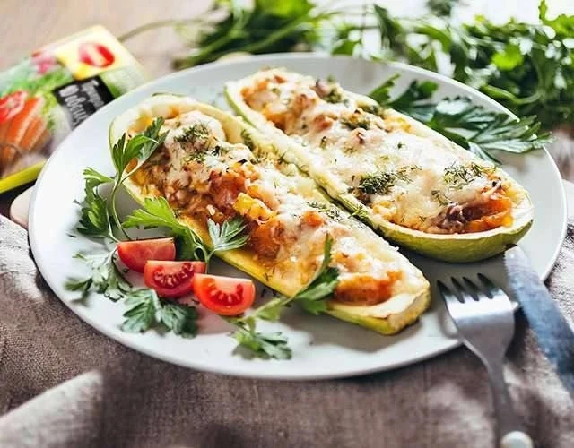 Кабачковые лодочки