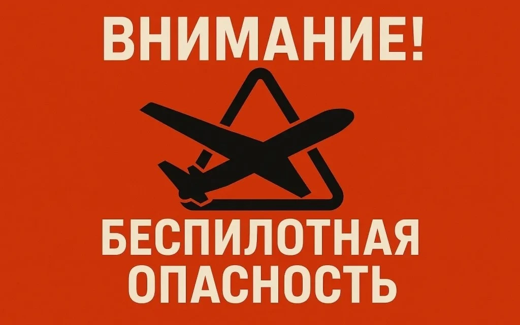 Беспилотная опасность объявлена в Омской области