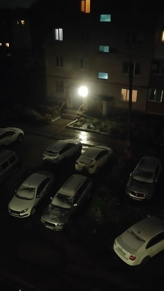 С первым снегом 🌨️