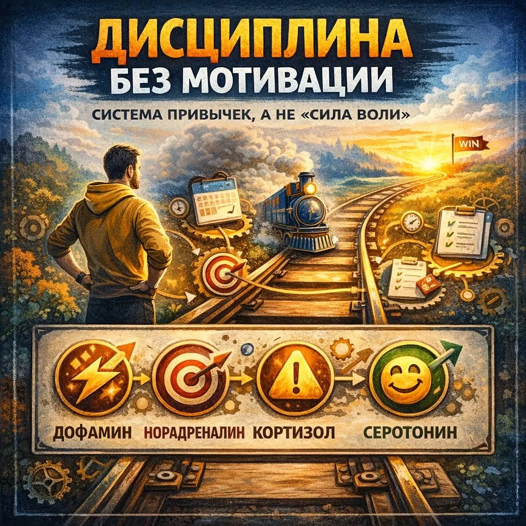 🚀Ты никогда не будешь мотивирован. Смирись и начни работать.