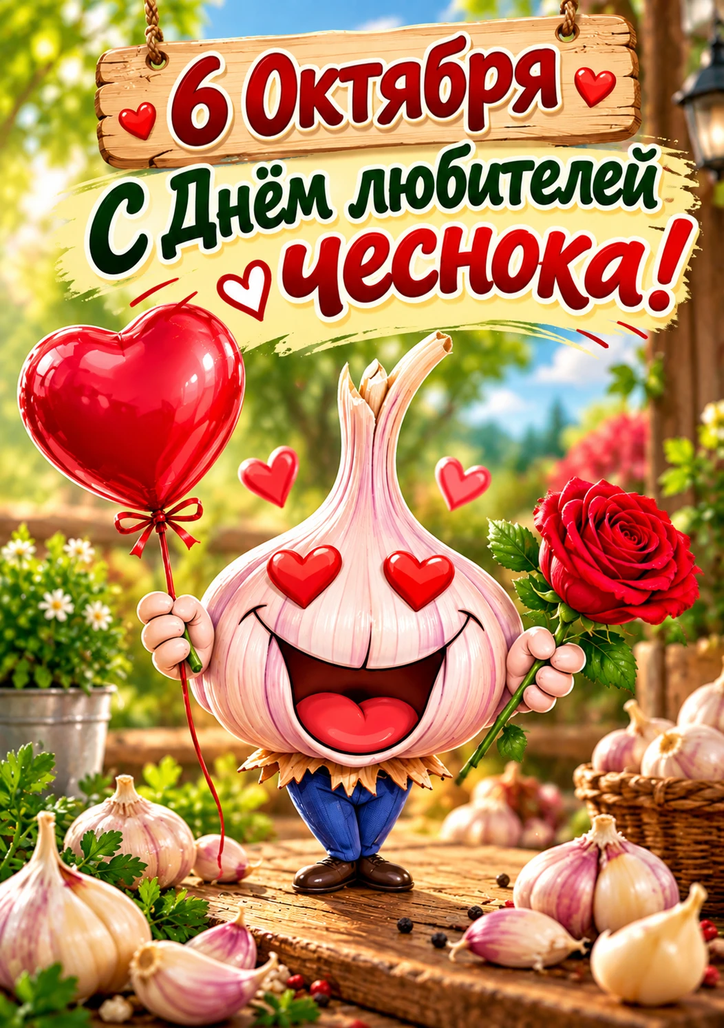 🌟 День любителей чеснока!.. 🎀