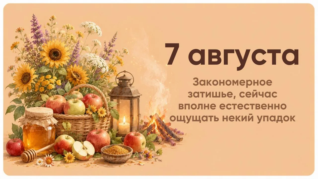 СОВЕТ ДНЯ ➡️ 7 АВГУСТА