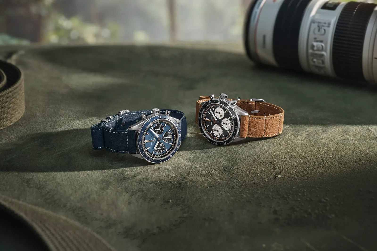 Вторая коллекция Gallet - Multichron Pilot - объединяет хронографы 42 х 15,25 мм с обод...