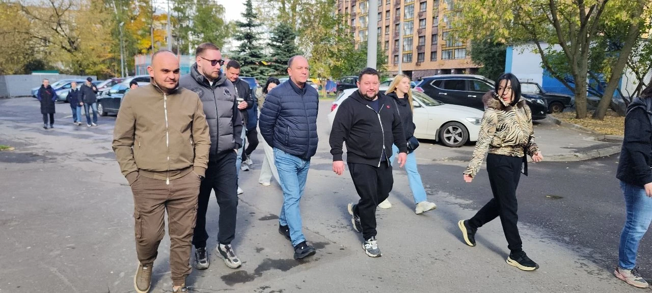 Обход территории района
