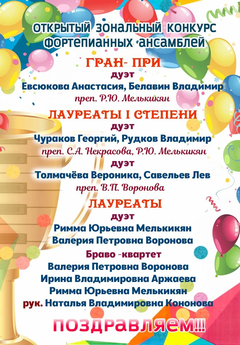 🎹 25 апреля  на базе детской музыкальной школы ЗАТО Сибирский прошел Открытый зональны...