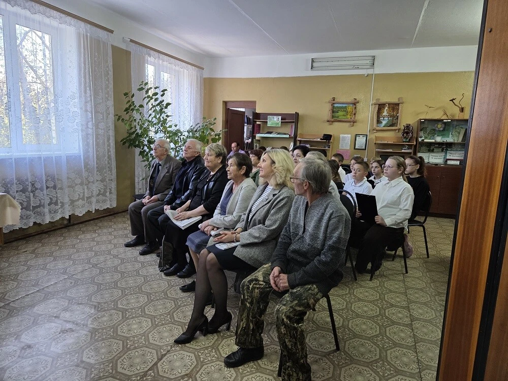 30 сентября. Открытие постоянно действующего  памятного уголка «Василий Степанович Митр...