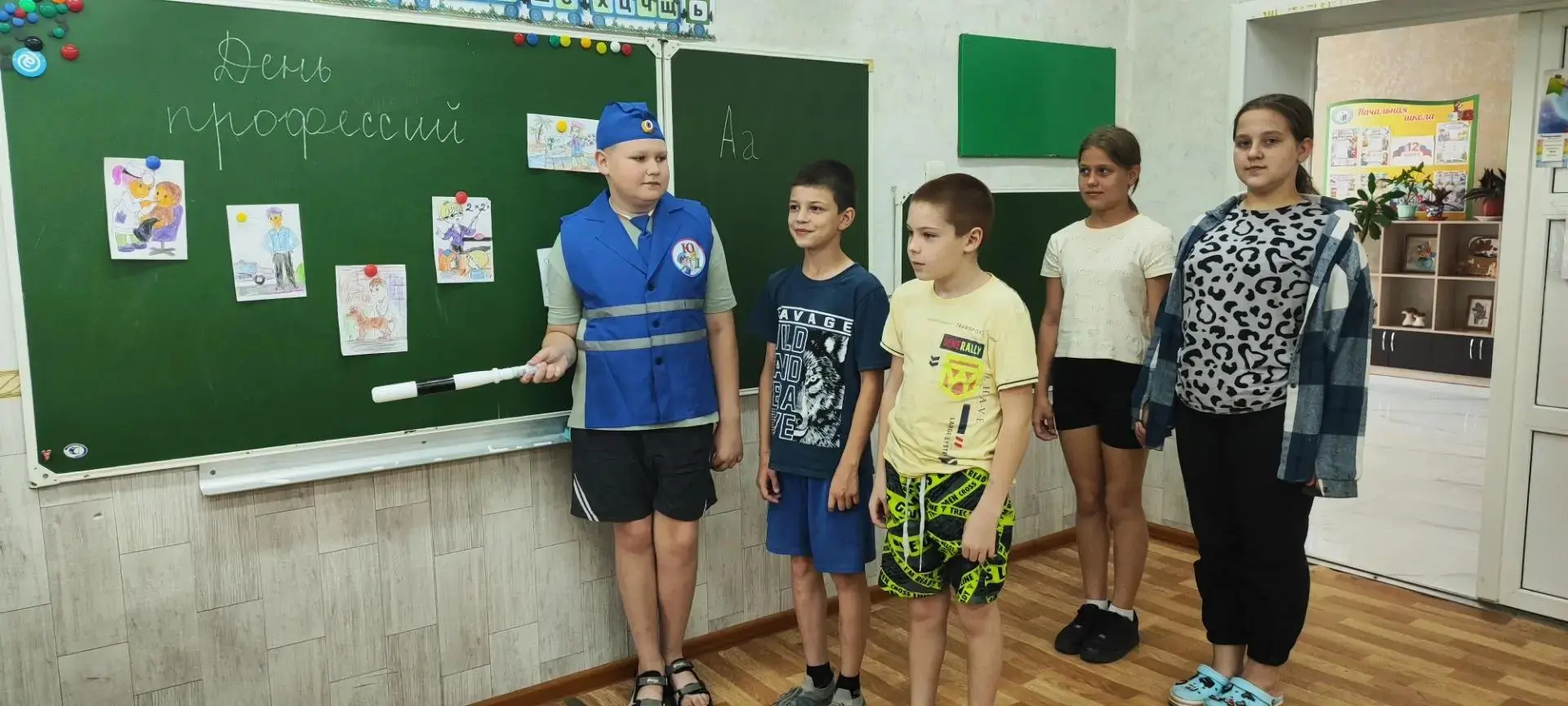 🌟 День профессий в лагере «Теремок»: открываем мир возможностей! 🌟