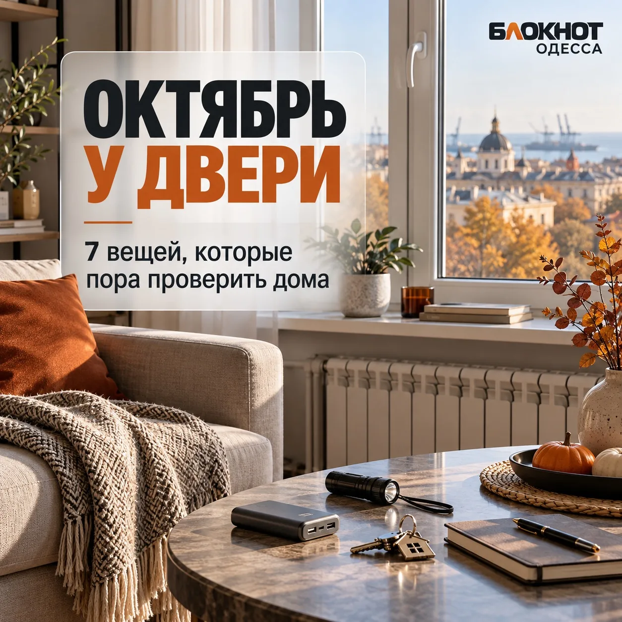 Что нужно проверить дома до наступления дождей и холодов 🌡