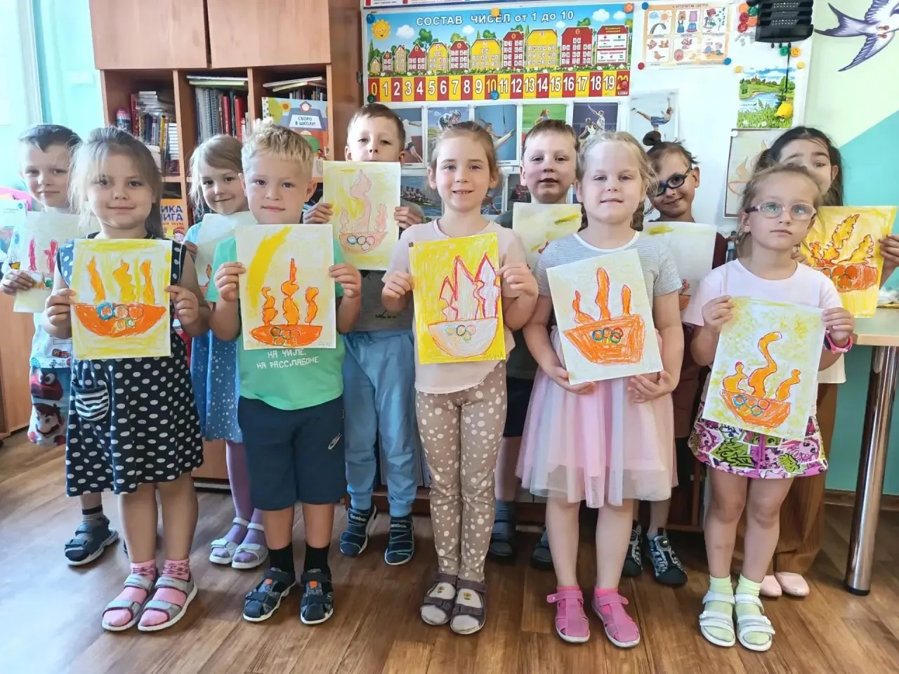 Олимпийский огонь в детских сердцах! 🔥

В старшей группе прошел день, посвященный Олимпиаде! 🏅 

О