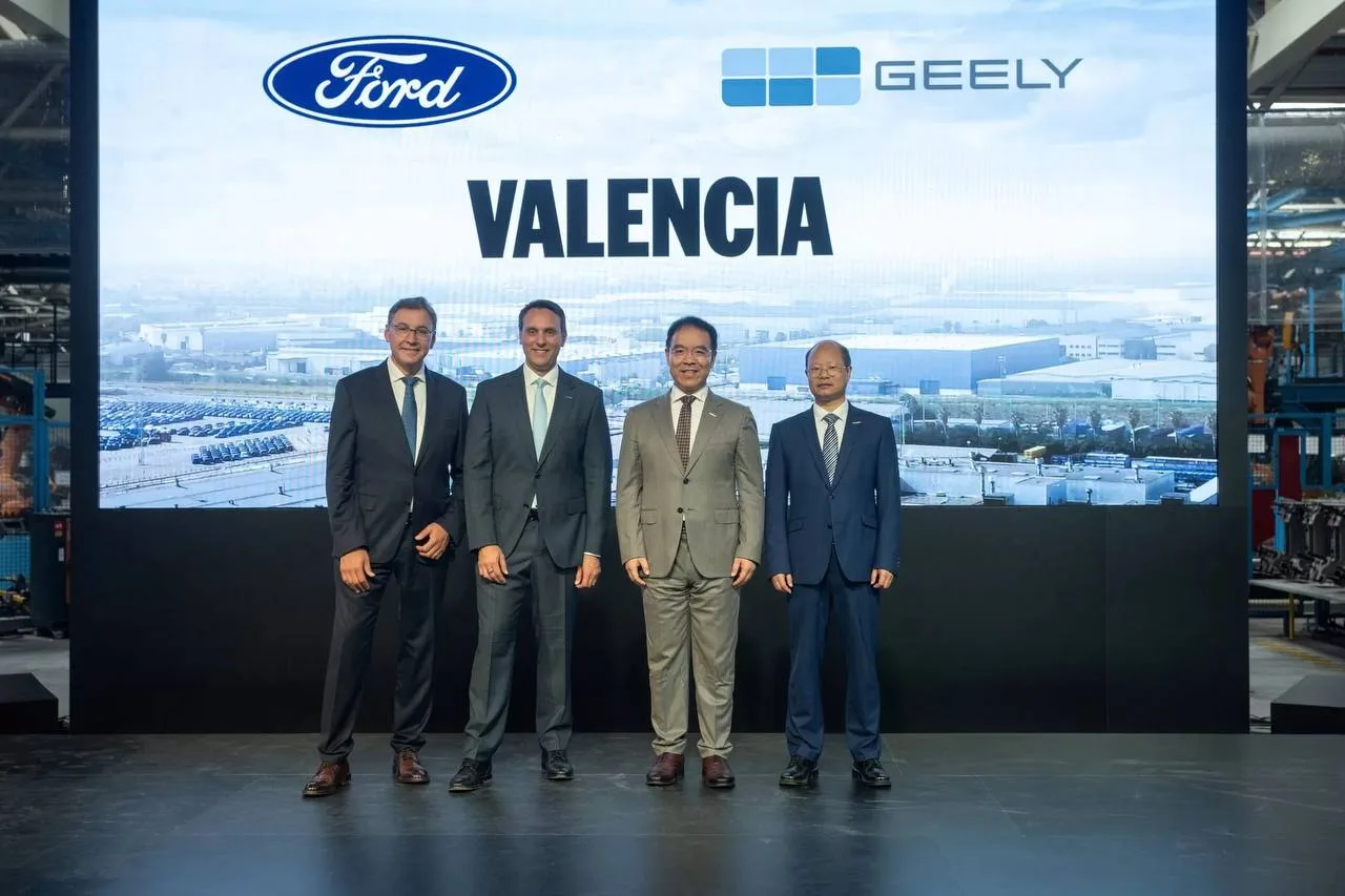 Ford и Geely официально стали партнерами: совместное предприятие в Испании утверждено.
