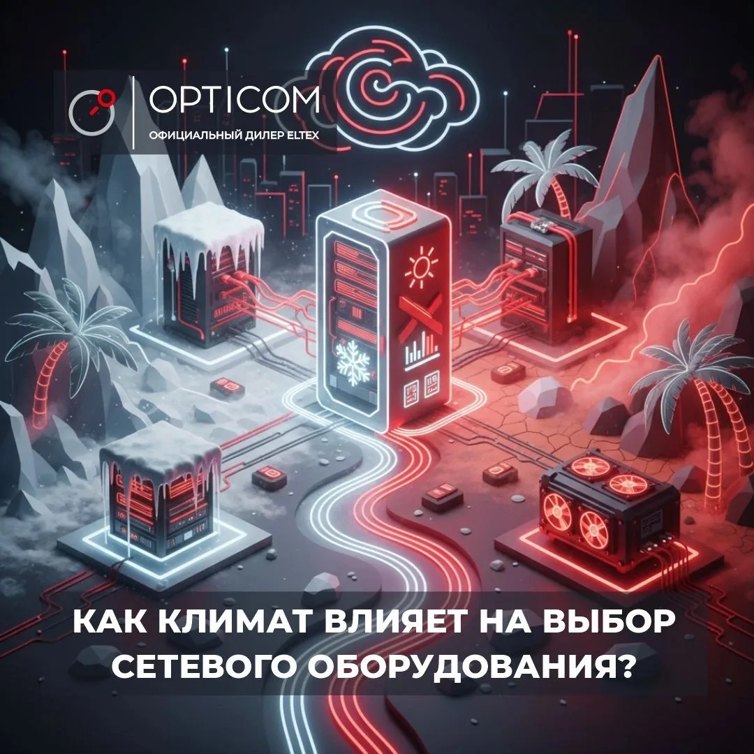 Как климат влияет на выбор сетевого оборудования? 

В России климат — это не просто строчка в отчёте