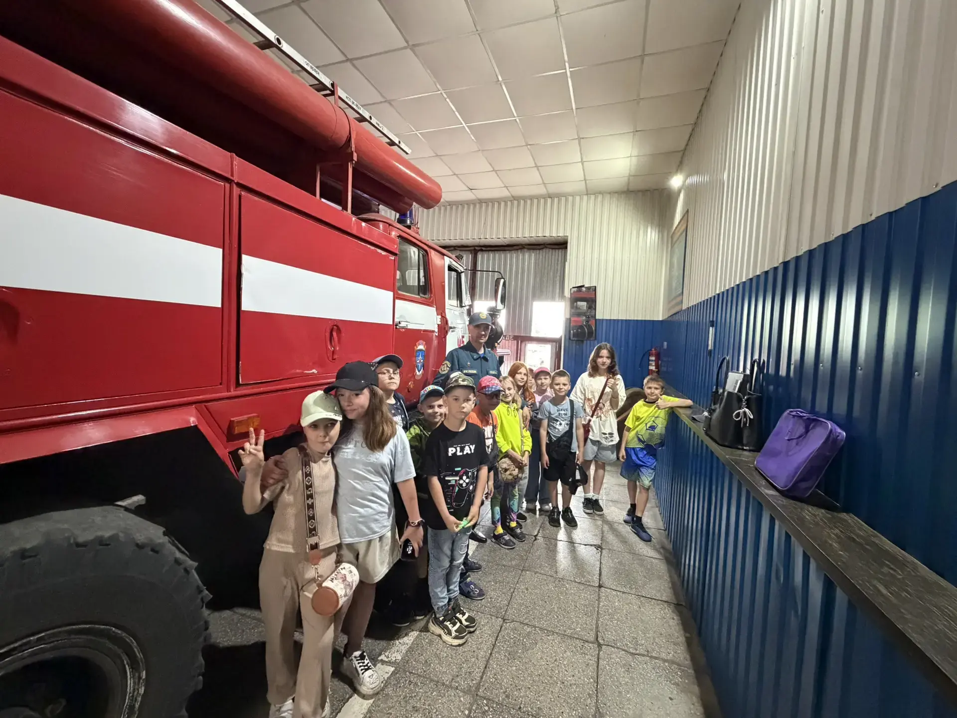 🚒 9 июня в «Орлятах Единства»: день, когда мы стали чуточку пожарными