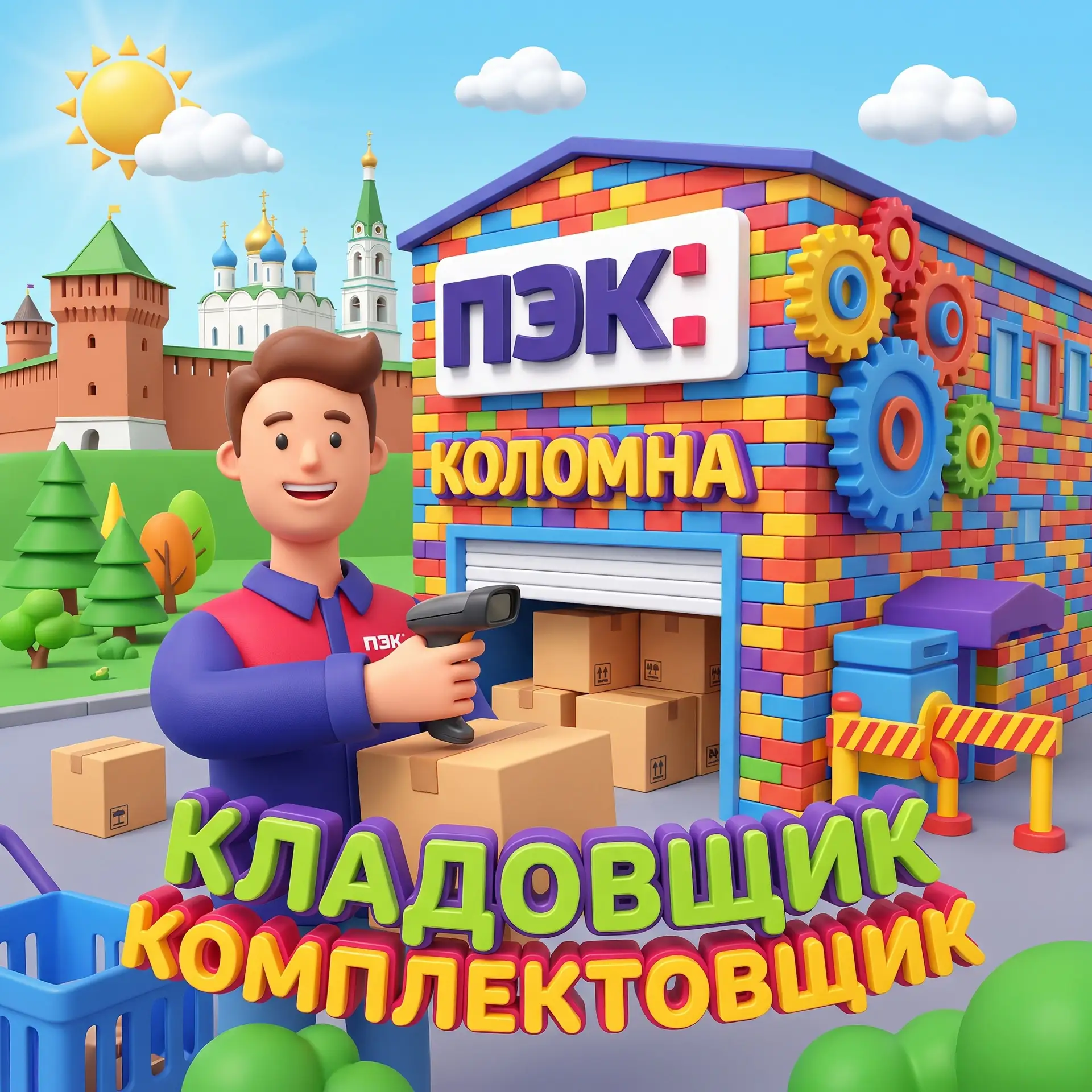 Коломна. Кладовщик комплектовщик