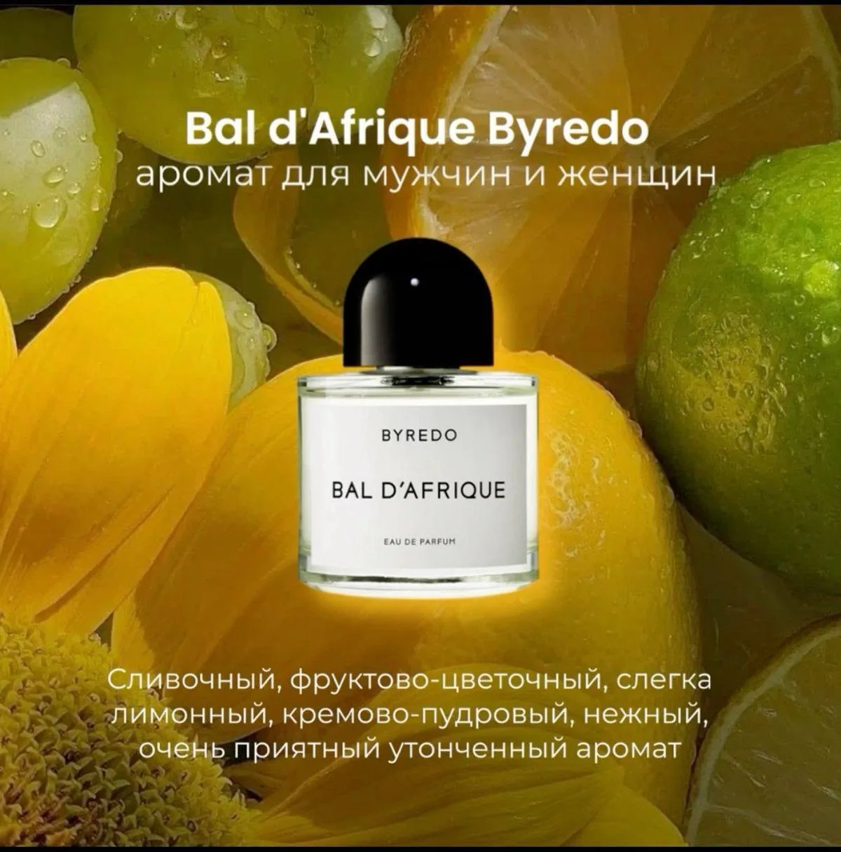 Bal d'Afrique Byredo. Кому он подойдет?