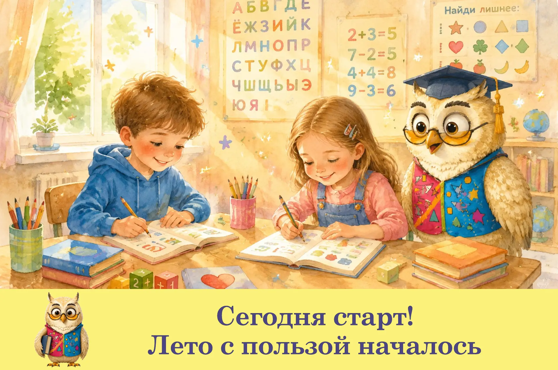 Друзья, этот день настал. 1 июня — не только День защиты детей, но и первый день работы нашего летне