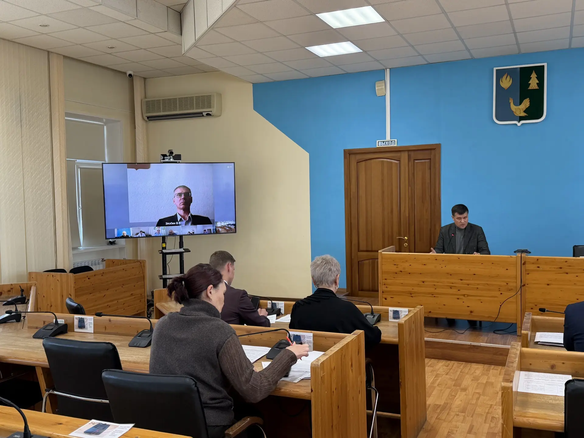 Сегодня состоялось заседание Антитеррористической комиссии Советского района.