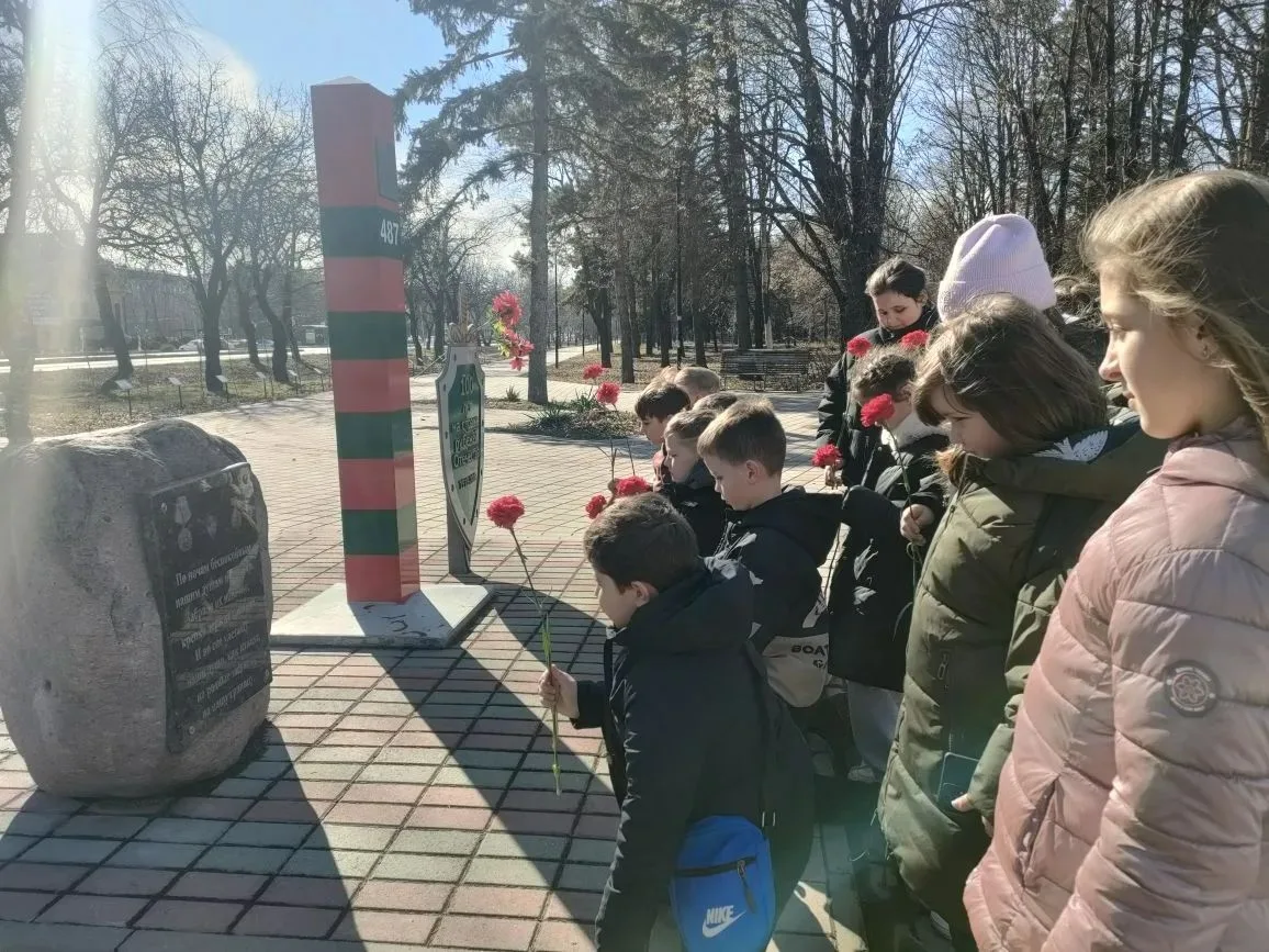 Урок мужества.                                                                                      