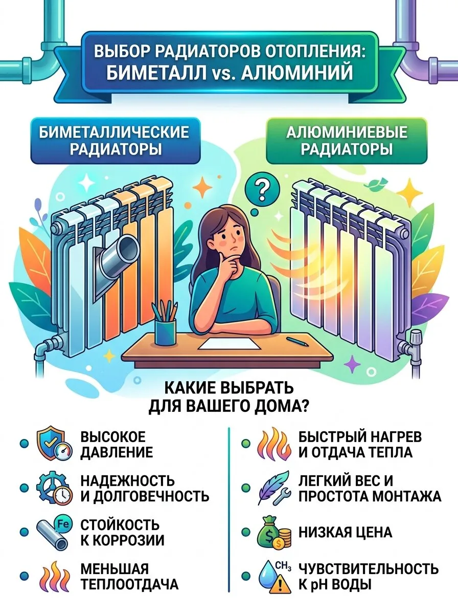 Выбор радиаторов отопления — это важная задача, которая требует внимательного подхода. Когда приходи